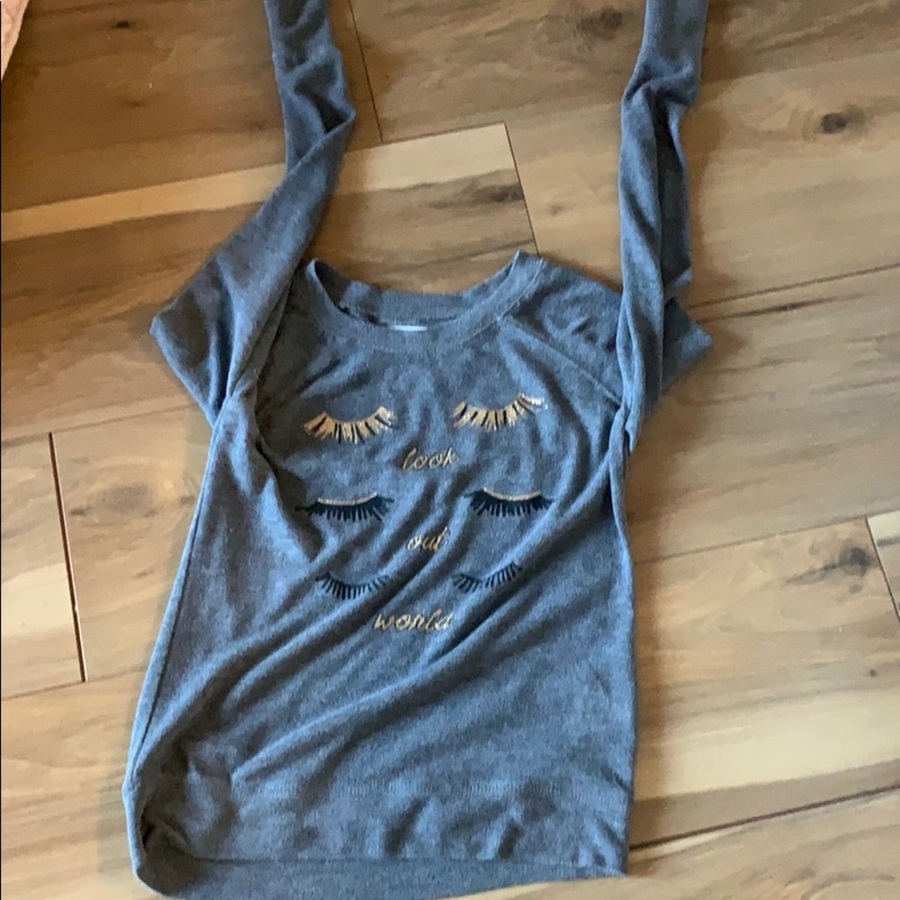 Eyelash shirt